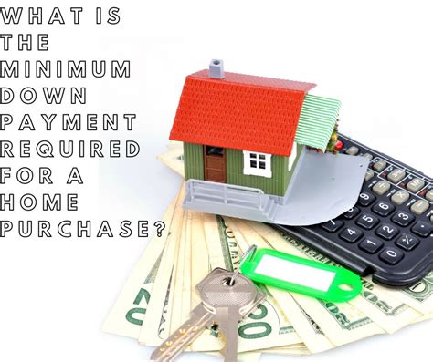 What Is The Minimum Down Payment Required For A Home Purchase