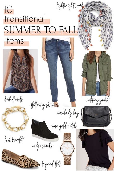 Today Were Sharing 10 Key Pieces For Fall Along With Outfits So You