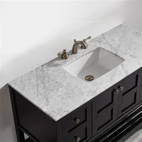 Caldwell doors are adorned with elegant and ornate detailing, providing depth, dimension and character to your cabinets. Caldwell 48" Single Bathroom Vanity Set (With images ...