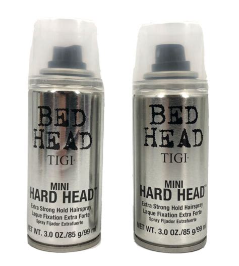 2x TIGI Bed Head Mini Hard Head Hairspray 3 0oz For Sale Online EBay