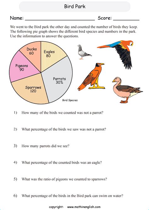 Printable primary math worksheet for math grades 1 to 6 based on the