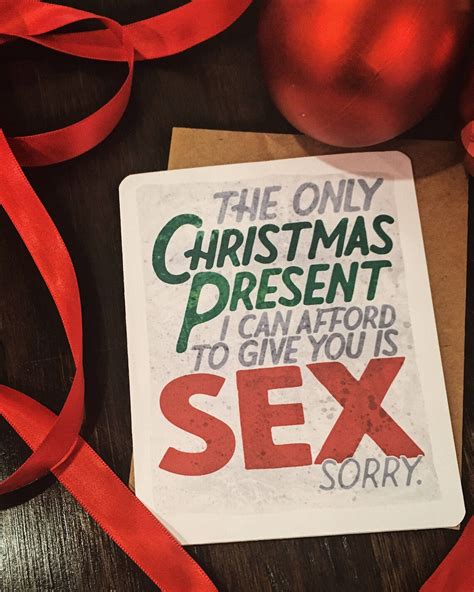 Christmas Sex Christmas Boyfriend Card Girlfriend Holiday Etsy