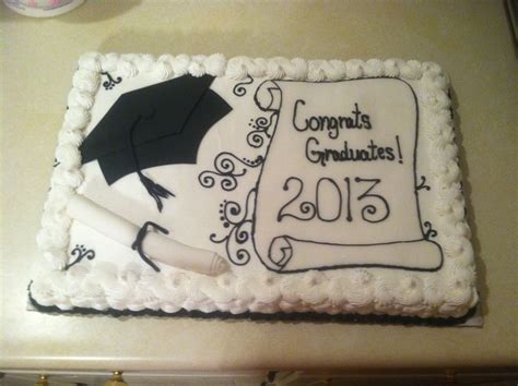 Graduation Sheet Cake Ideas Design Talk