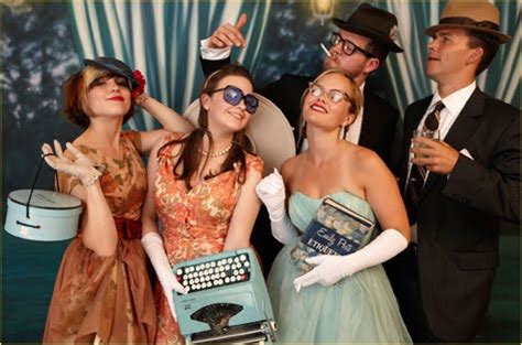 Read more about throwing a 1920's great gatsby party; Home Confetti: MAD MEN Party