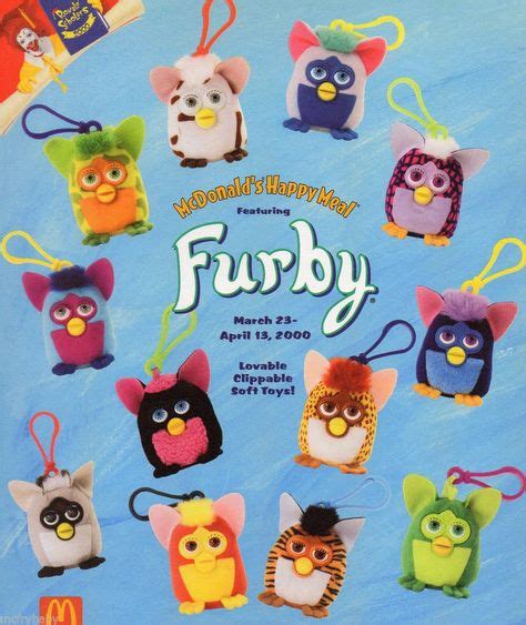 Go Furby 1 Resource For Original Furby Fans Mcdonalds Happy Meal