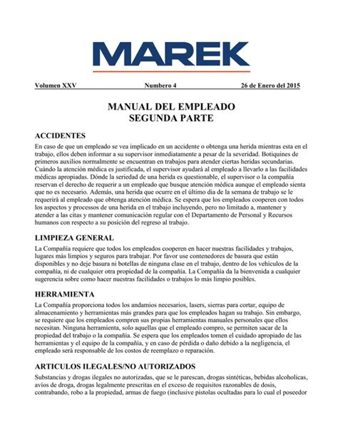 Manual Del Empleado Segunda Parte