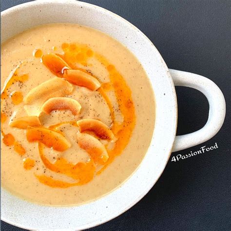 Jamie's whole roasted cauliflower recipe is a great vegan christmas dinner idea. Roasted cauliflower & coconut vegan soup by Jamie Oliver ...