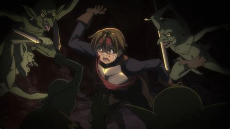 Malheureusement, dans une tournure des événements, il est attaqué par les gobelins en entrant dans leur caverne et est victime de leur poison, rendant son puissant corps complètement impuissant. Goblin Slayer T.V. Media Review Episode 1 | Anime Solution