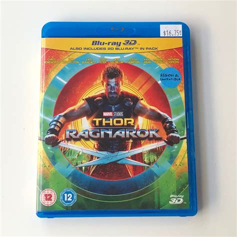 Thor Ragnarok 3d Taika Waititi British Blu Ray