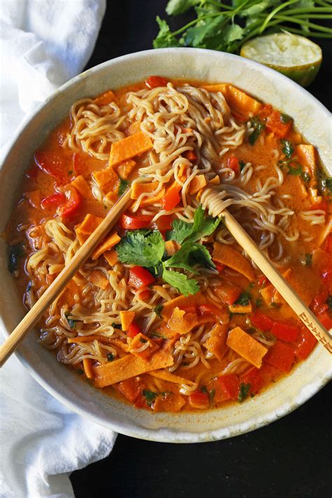 White sugar, chili paste, vine ripened tomato, shitake mushrooms and 9 more. Thai Coconut Curry Vegetable Soup. A rich gluten-free and ...