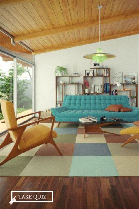 Having difficulty with this one? Quiz: What's Your Interior Design Personality Type? | Mid century modern living room, Mid ...