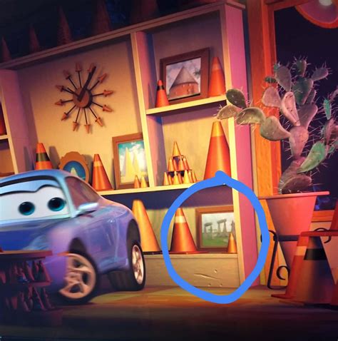 A Complete List Of Easter Eggs In The Cars Films Disney By Mark