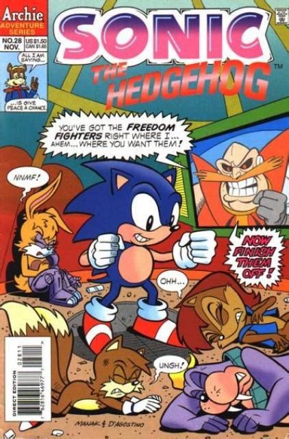 Sonic The Hedgehog 18 Wedding Bell Blues Issue