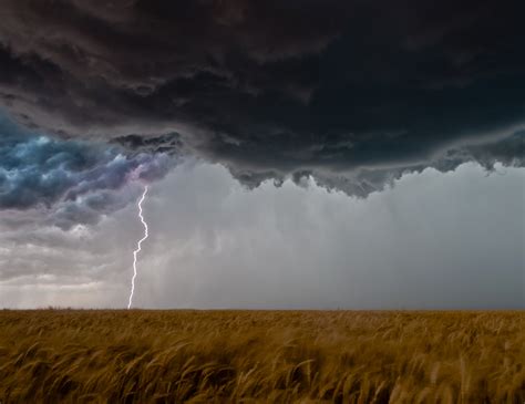Wallpaper Nature Landscape Lightning Long Exposure Oklahoma Usa