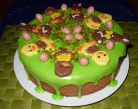 Maybe you would like to learn more about one of these? Osterkuchen mit Dekoration - Rezept mit Bild - kochbar.de