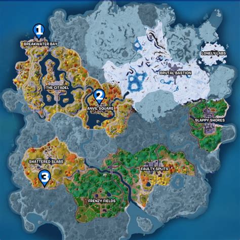 All Exotic Weapon Locations In Fortnite Chapter 4 Season 1 Gamepur