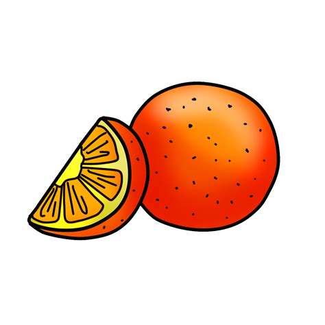 Color Orange Clip Art