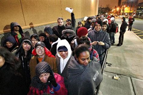 What The Fuck Is Up With People On Black Friday - Shoppers line up for Black Friday sales - nj.com
