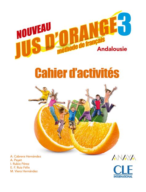 Nouveau Jus Dorange 3 Andalousie Version Numérique Cahier Dexercices