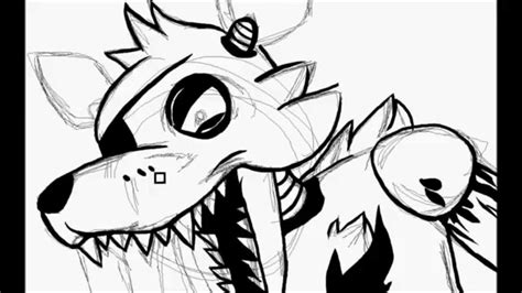 Nightmare foxy coloring sheet super fun coloring fnaf coloring pages cute coloring pages minion coloring pages. Piirrän:/ I draw: FNAF it's foxy! - YouTube