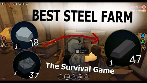 Best Steel Farm The Survival Game Roblox Youtube