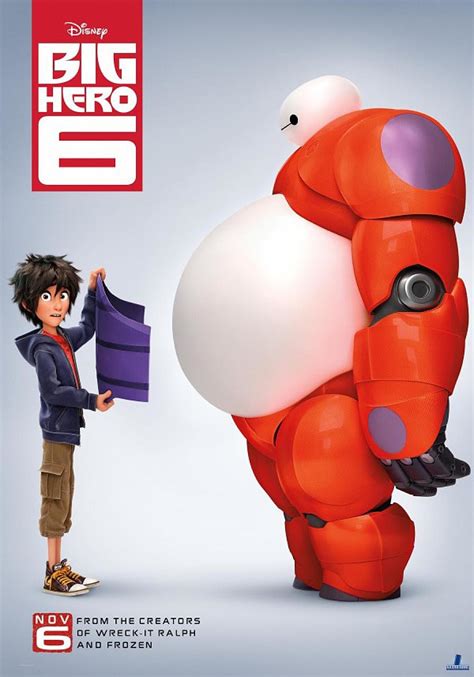 The Wrap Up Big Hero 6 Posters Show Off The Lovable Robot Baymax