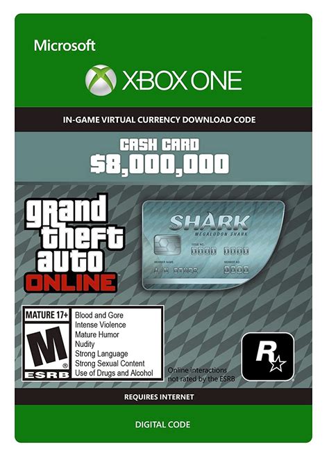 You can always just do i was thinking about getting it soon when i saw the gta5 + megalodon cash card bundle was on sale for. Grand Theft Auto V: Megalodon Shark Cash Card for Xbox One (Digital Code) | Xbox One | In-Stock ...