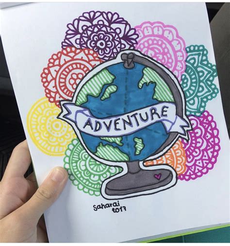 2 imágenes animadas para dibujar y colorear. Pin by Rocio Vazquez on Dibujos | Mandala design art, Zentangle art, 3d drawings