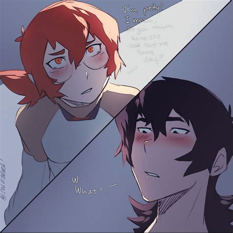 Pidge Asks Keith If He Does Think Shes Pretty From Voltron Legendary Defender Voltron Funny