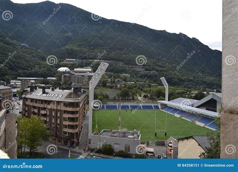 Estadio De Andorra Imagen De Archivo Imagen De Urbano 84358151