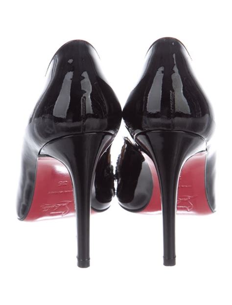 Christian Louboutin Sex 100 Patent Leather Pumps W Tags Shoes