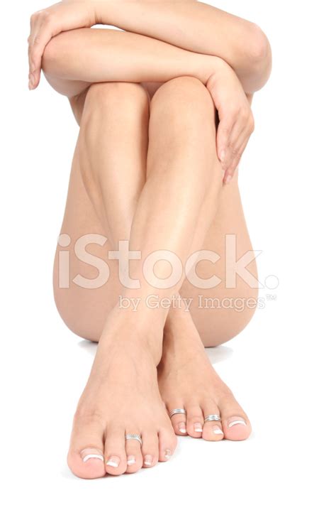 Womans Legs Over White Stock Photo Royalty Free FreeImages