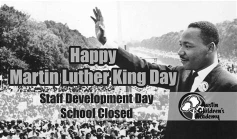 Happy Martin Luther King Day Austin Childrens Academy