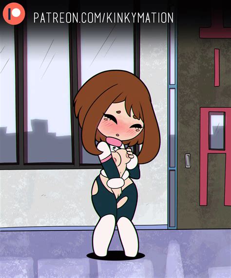 Kinkymation Uraraka Ochako Boku No Hero Academia Patreon Animated