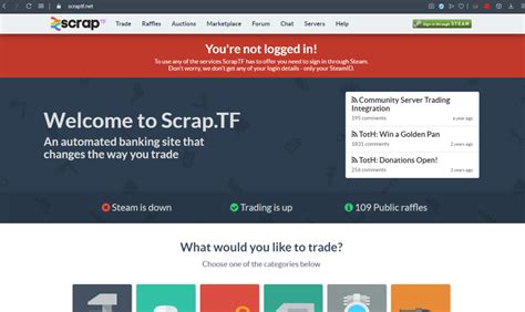 Fake Scraptf Site Showing Up As Advertisement Off Topic Scraptf