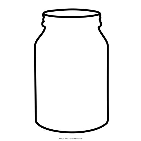 Dibujo De Tarro Para Colorear - Ultra Coloring Pages