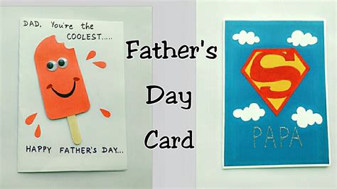 Whether he gets his giggles from haynes explains and only fools and horses or loves the action of our father's day game of thrones and marvel cards, we have a perfect moonpig just for him. 2 Father's Day Card Ideas for Kids/ Father's Day Card Ideas/Father's Day Card Making - YouTube