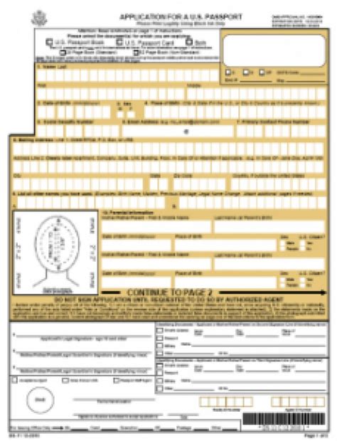 Ds 11 Online Application Form For A New Passport Passports And Free