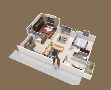 2 Bhk Study Apartment 1265 Sq Ft For Sale In Disha Central Park