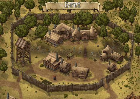 Village De Brent Inkarnate Create Fantasy Maps Online