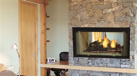 Majestic Dsr36 Designer Series 36 See Thru Wood Burning Fireplace