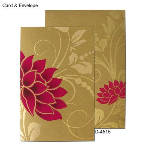 You will find the best price on all the designs at our site as compared to the market. Designer Indian Wedding Cards - D-4515 | Hindu wedding ...