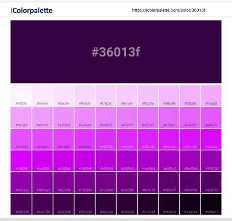 √ Purple Hex Value