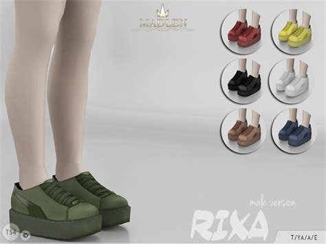 Madlen Rixa Shoes Male The Sims 4 Catalog