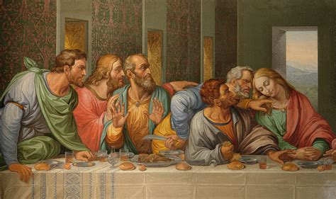Filedetail Of The Da Vincis The Last Supper By Giacomo Raffaelli