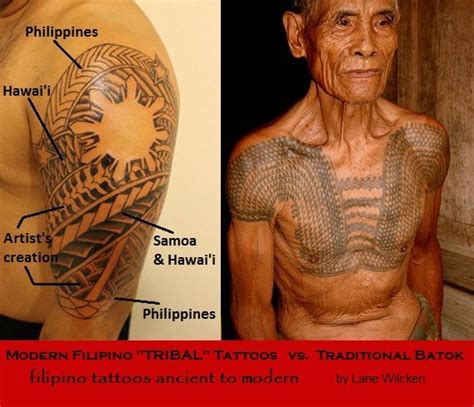 Just Because A Tribal Tattoo Has The Filipino Flags Sun And Stars In It Does Not Mean The