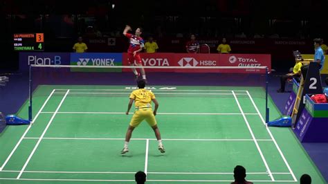 Astrup/rasmussen (den) 6 vs rankireddy/shetty (ind) 2. Nice Camera Badminton| MS Kanta Tsuneyama (JPN) vs Sai ...