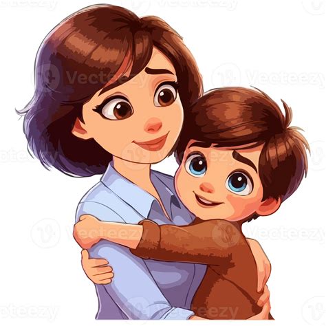 Mom son love 44249558 PNG