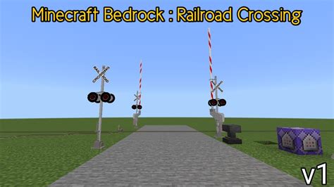Minecraft Railroad Crossing Usa Siemens Railroad Crossing Addon For