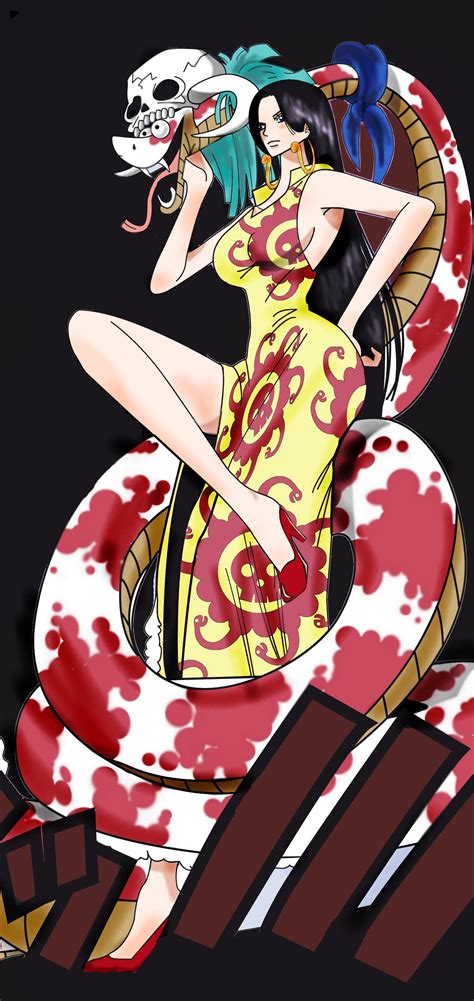 Boa Hancock Bynurilee Onepiece One Piece Boas Manga Art